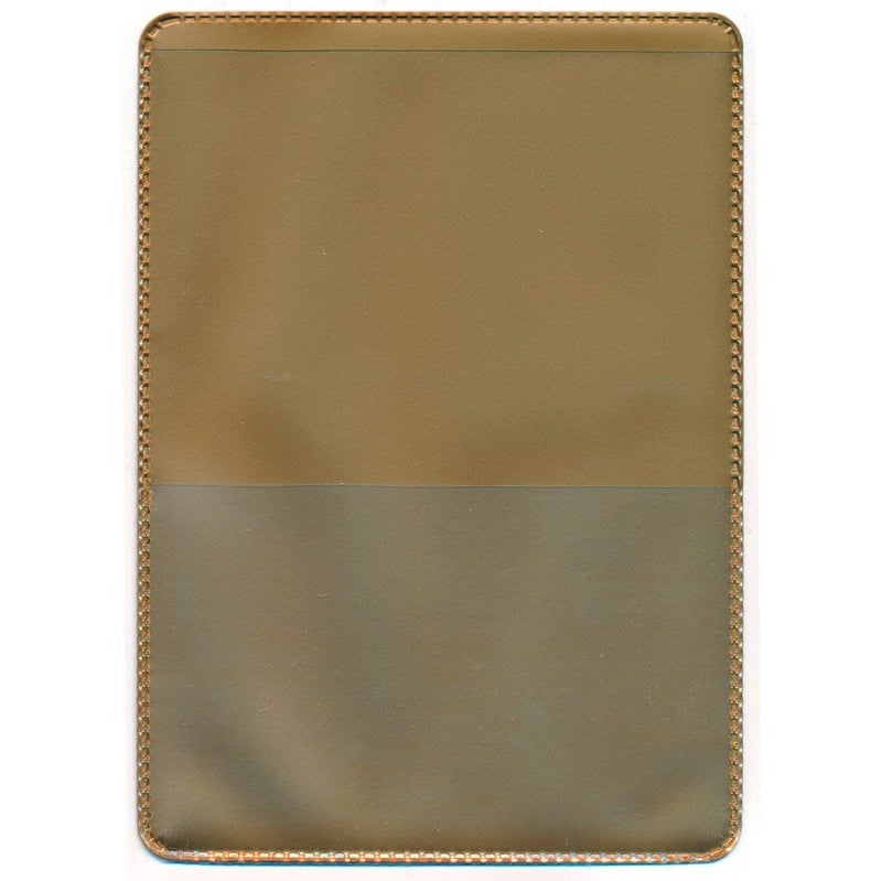 ستور سمارت StoreSMART - حامل بطاقة الهوية والتأمين على السيارات بظهر ذهبي - حزمة واحدة - RFS20-G1 - Image 1